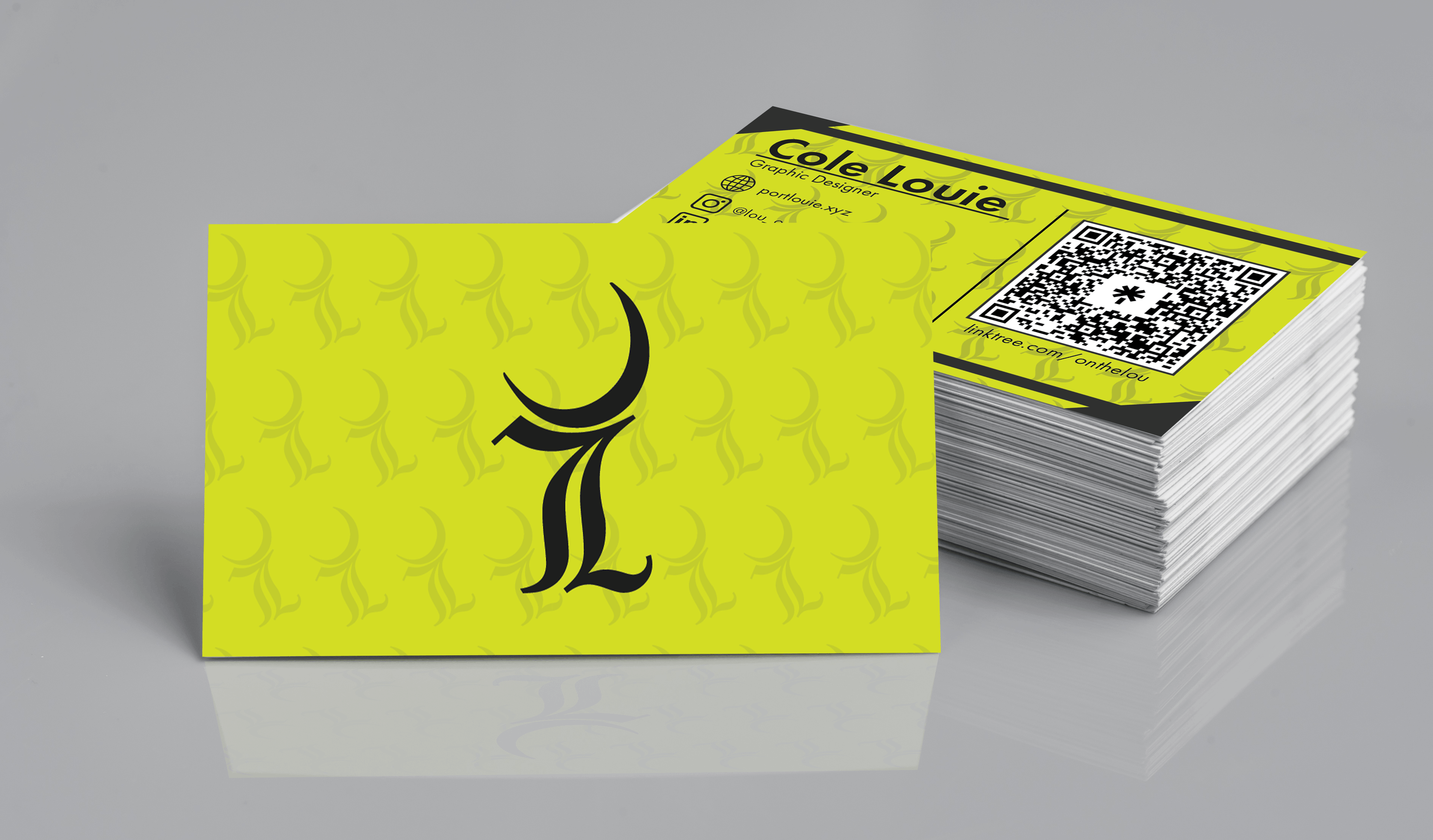 Cole Louie contact card